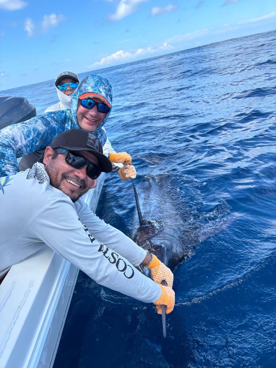 Offshore marlin fishing from Jaco Costa Rica