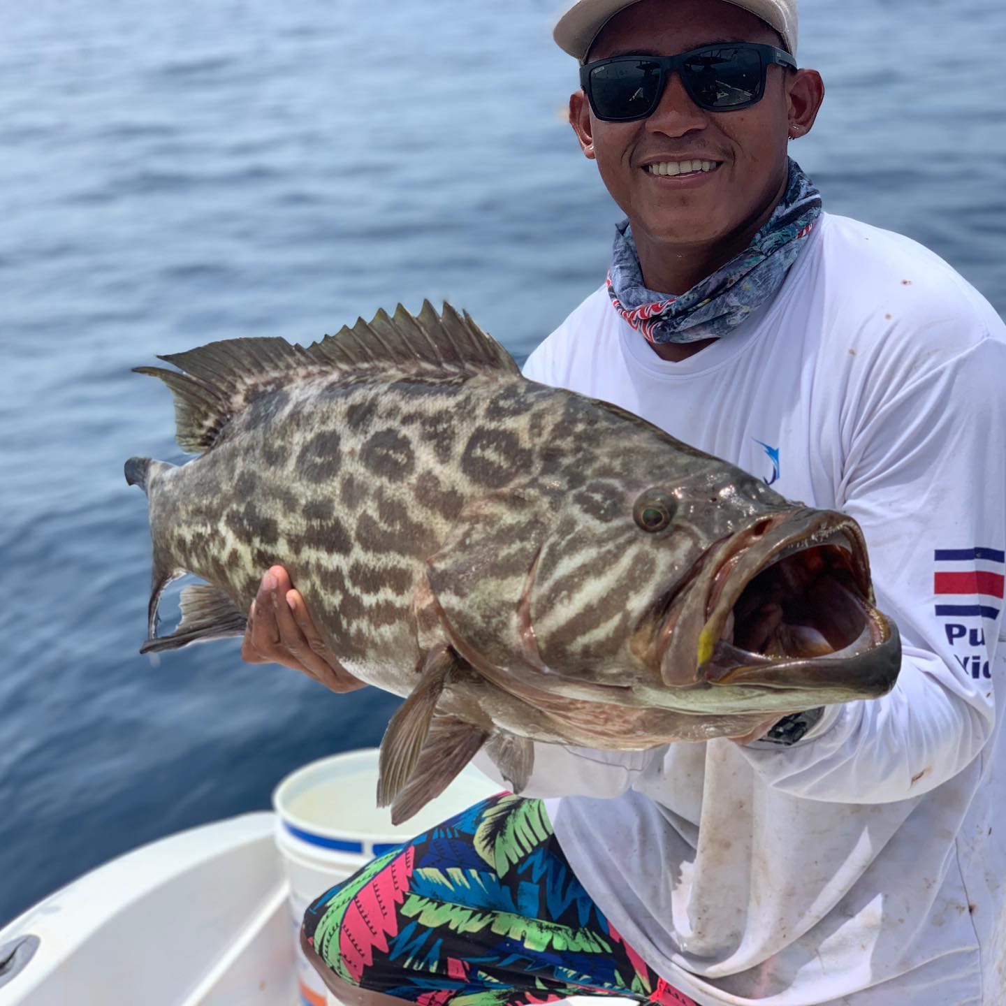 Grouper fishing near Jaco Costa Rica