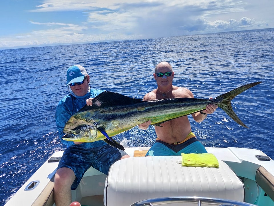 Mahi mahi fishing Jaco Costa Rica