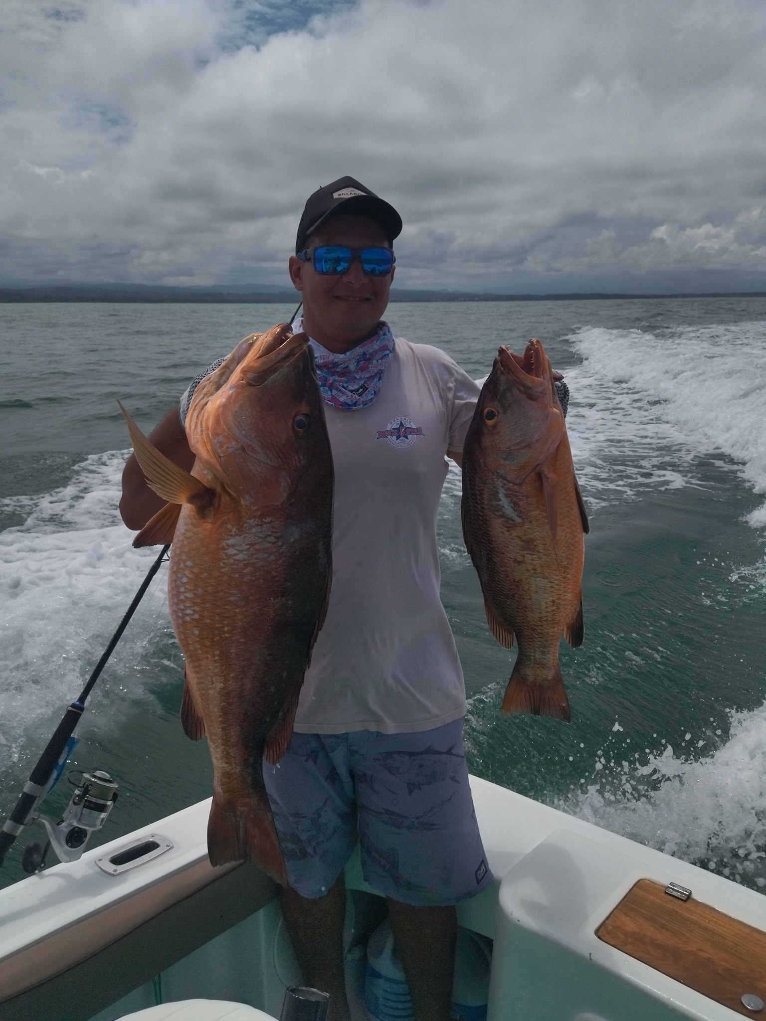 Snapper fishing in Jaco Costa Rica
